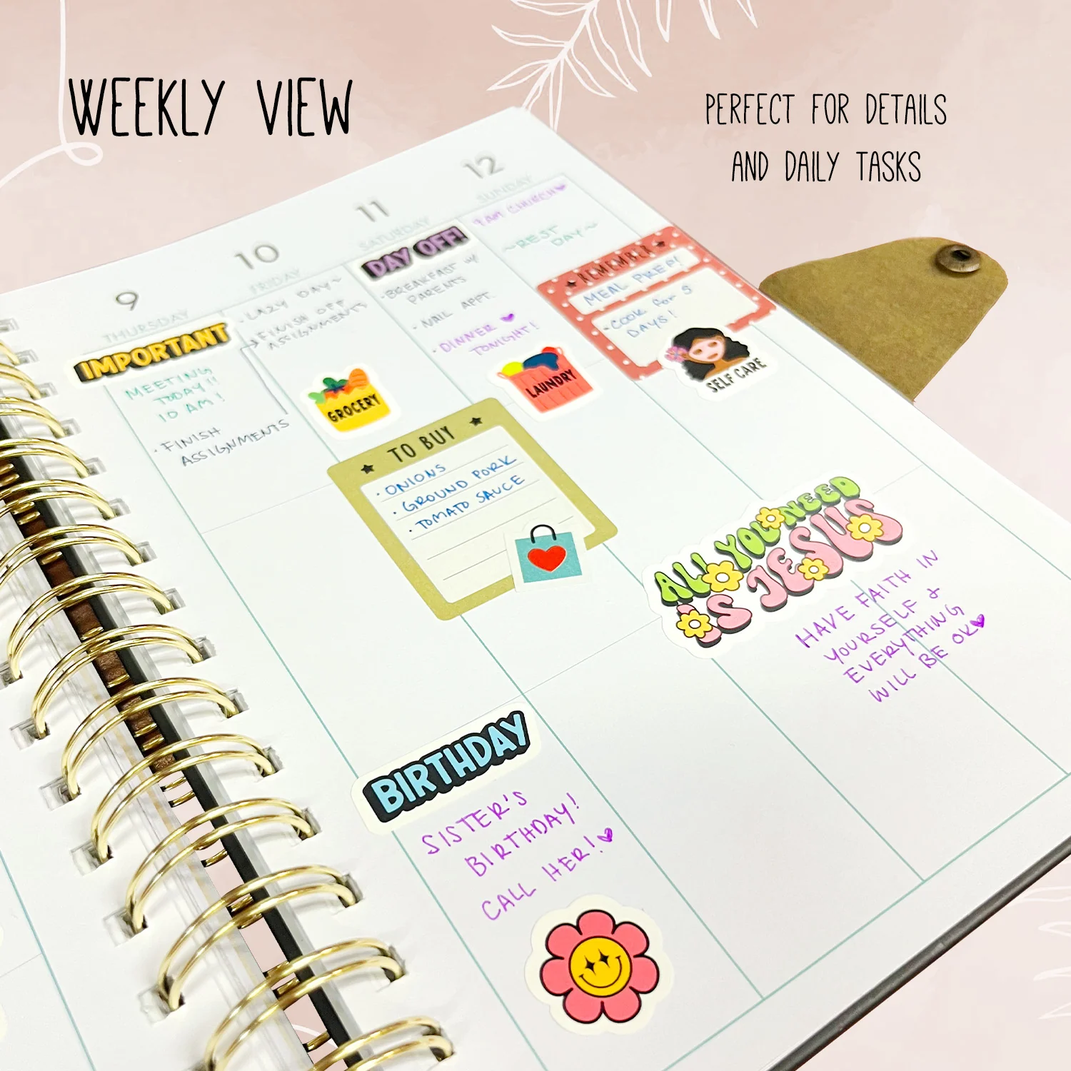 2026 Phenomenal Women Weekly Planner - Image 6
