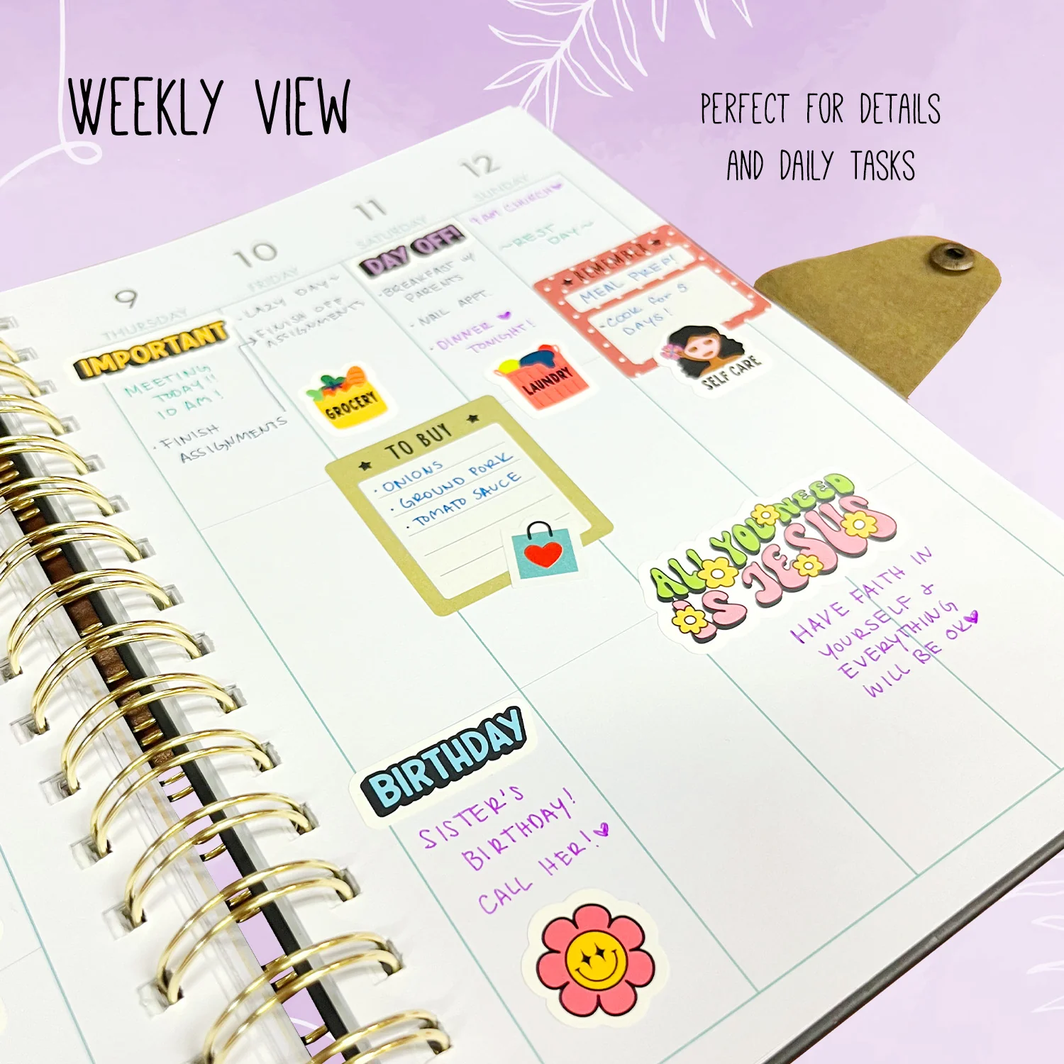 2026 Sister Friends Weekly Planner - Image 6