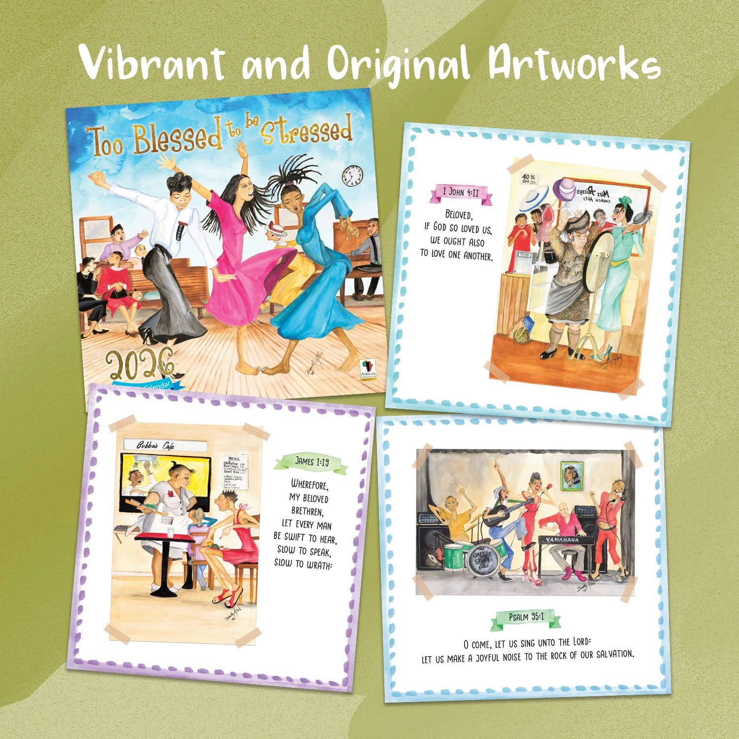 2026 Too Blessed Calendar - Image 4