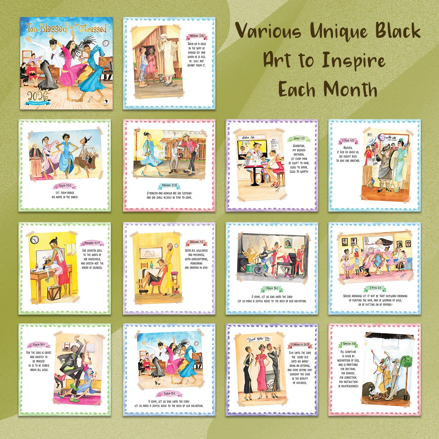 2026 Too Blessed Calendar - Image 7