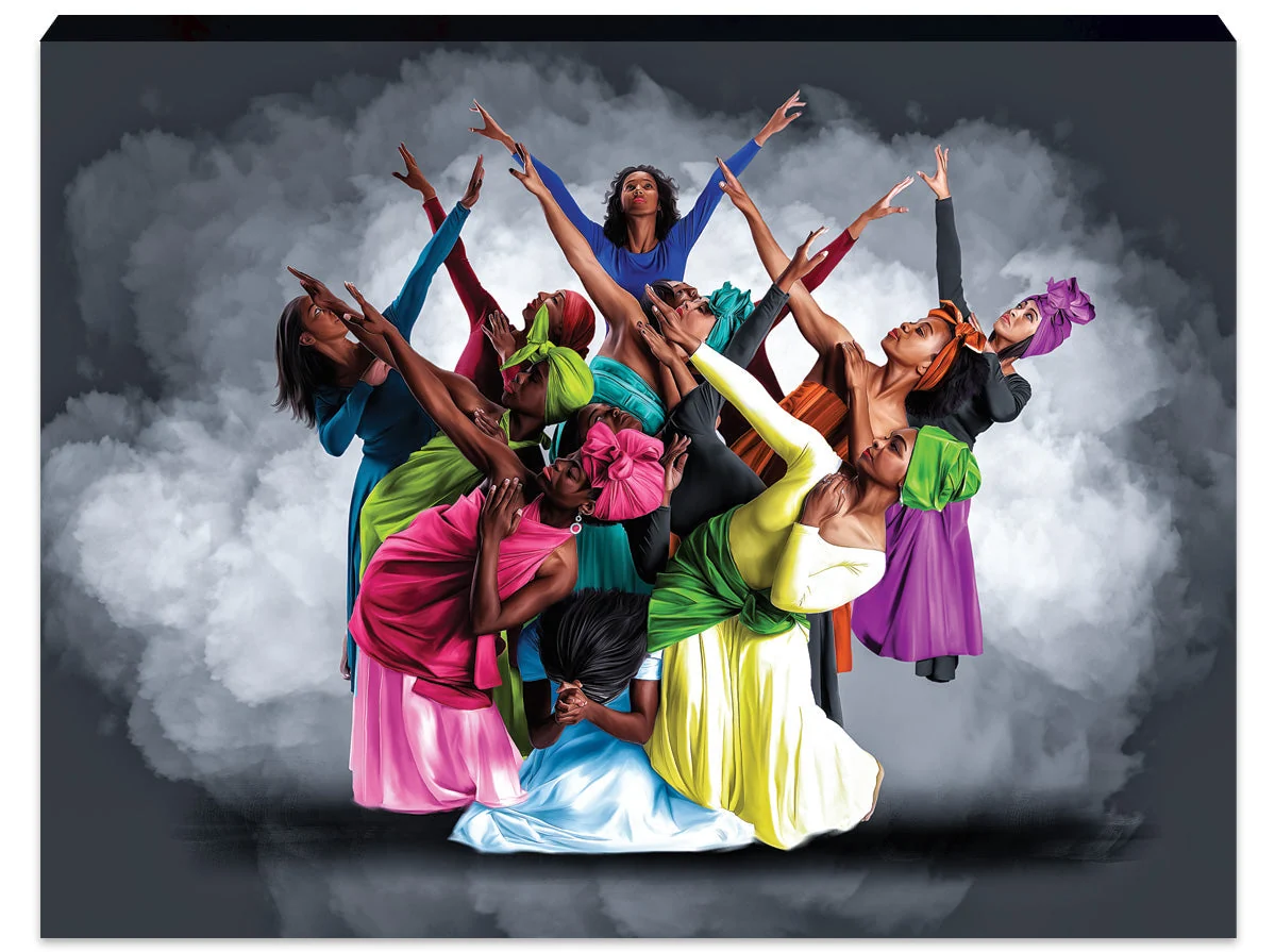 Rejoice Stretched Canvas (Medium)