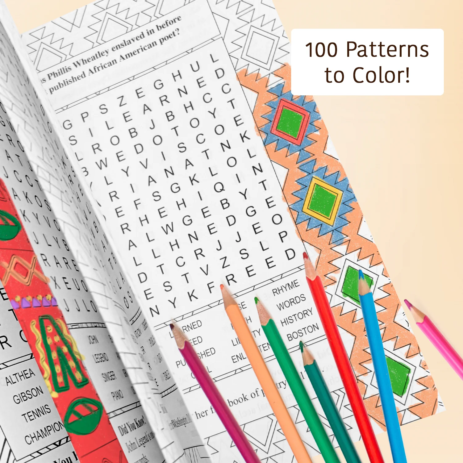 Black Heritage Word Search Book - Image 3