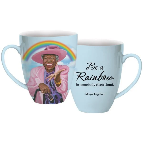 RAINBOW MAYA ANGELOU MUG - Image 3