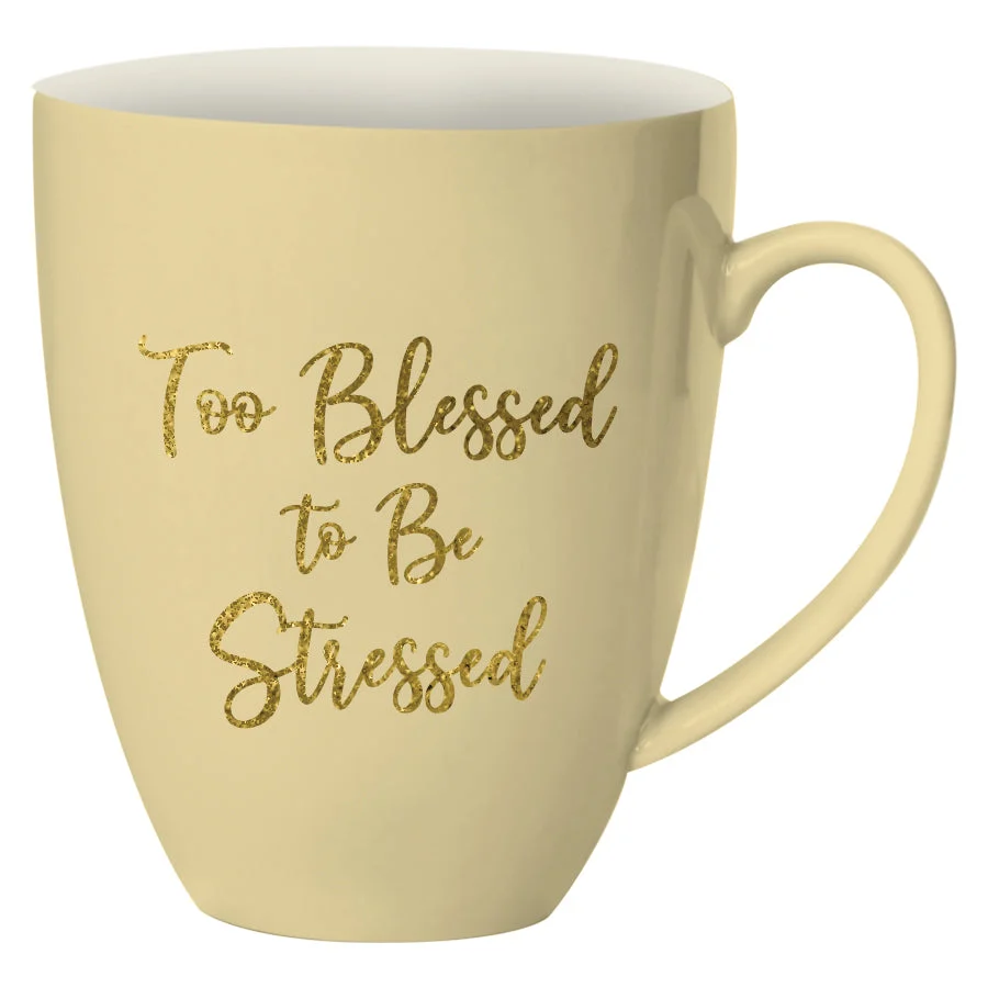 Too Blessed Coffee Mug - Image 3