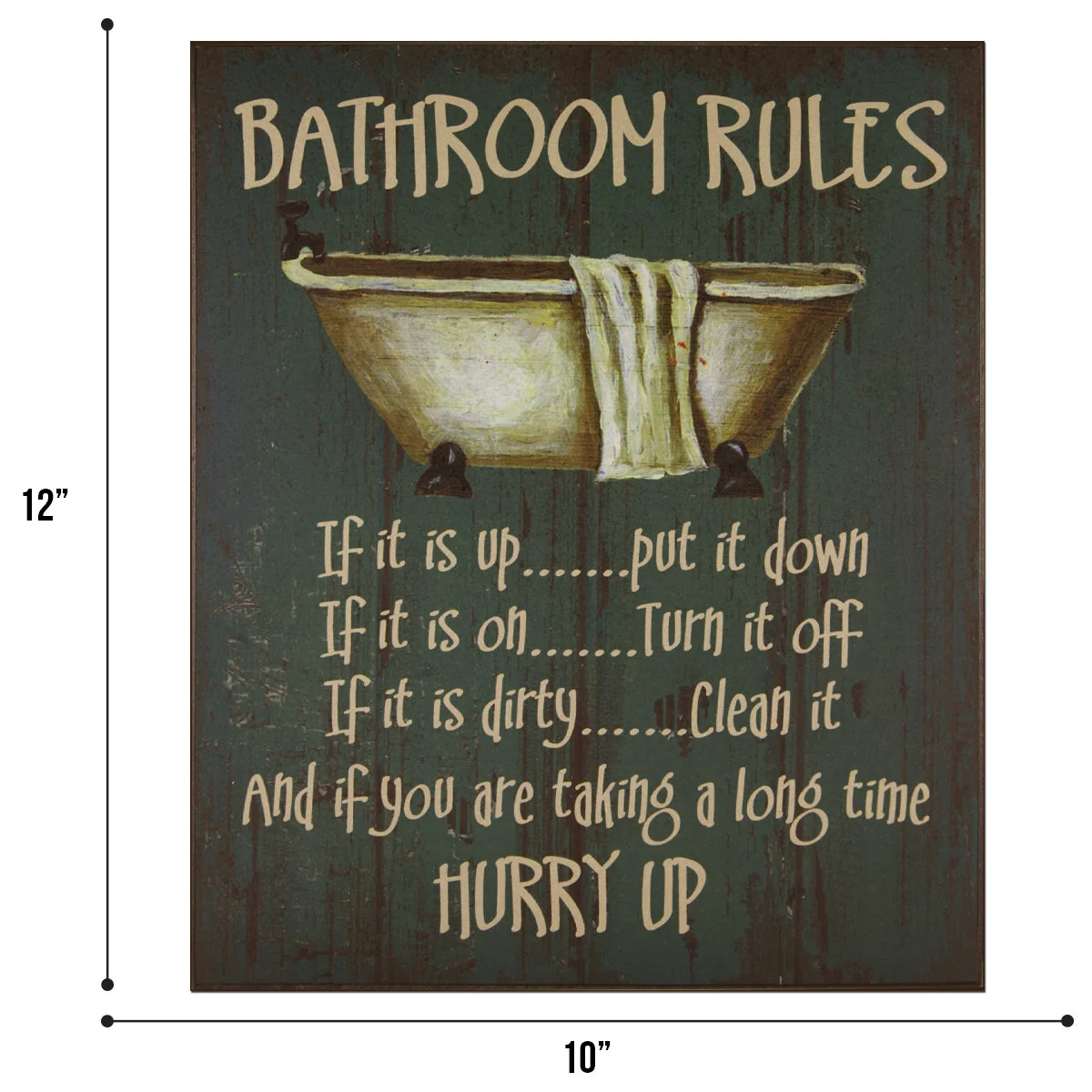 BATHROOM RULES - Image 3