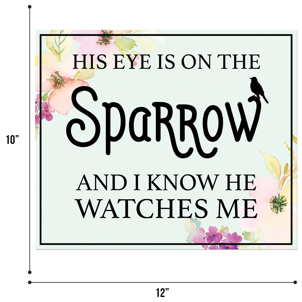 SPARROW WALL PLAQUE - Image 3
