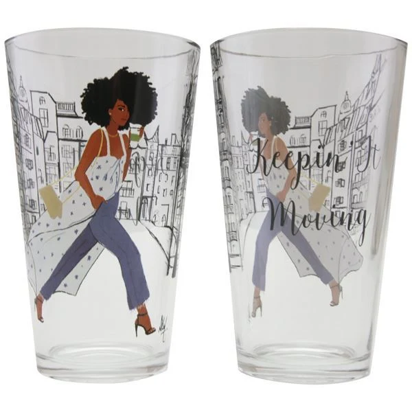 DRINKING GLASS SET 4 - SISTER FRIENDS - Image 2