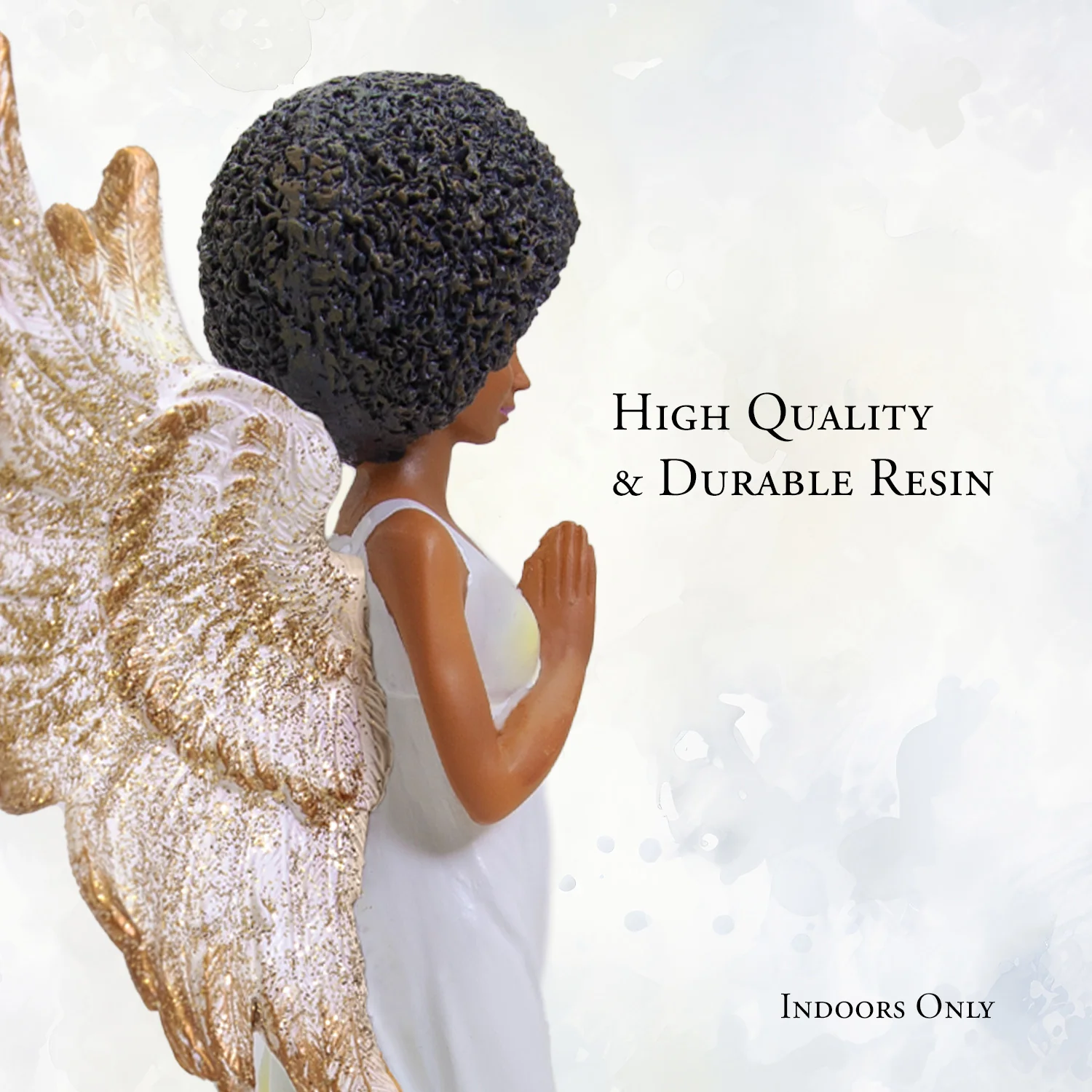 YELLOW ANGEL FIGURINE - Image 2