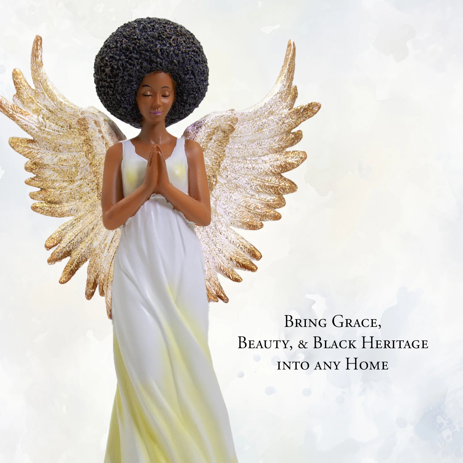 YELLOW ANGEL FIGURINE - Image 4