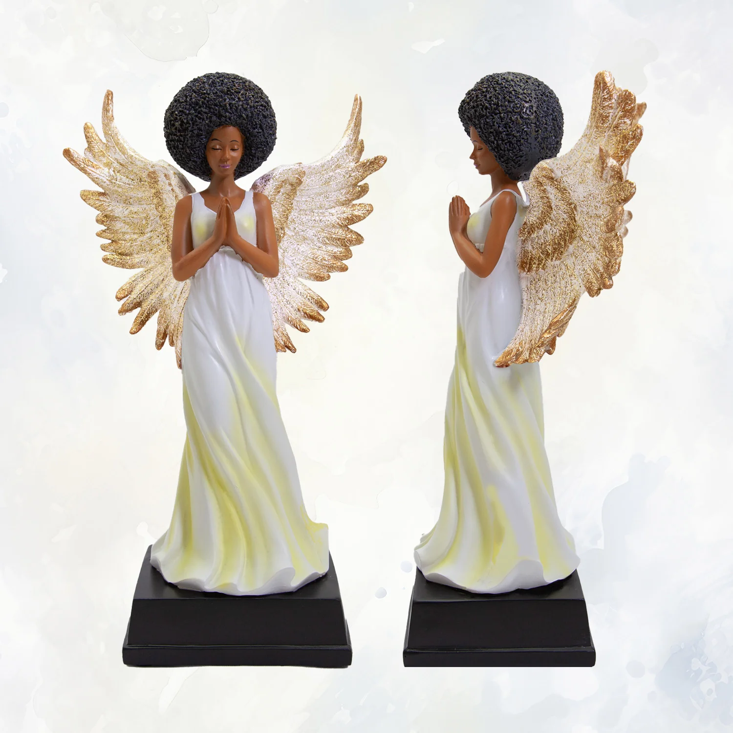 YELLOW ANGEL FIGURINE - Image 6