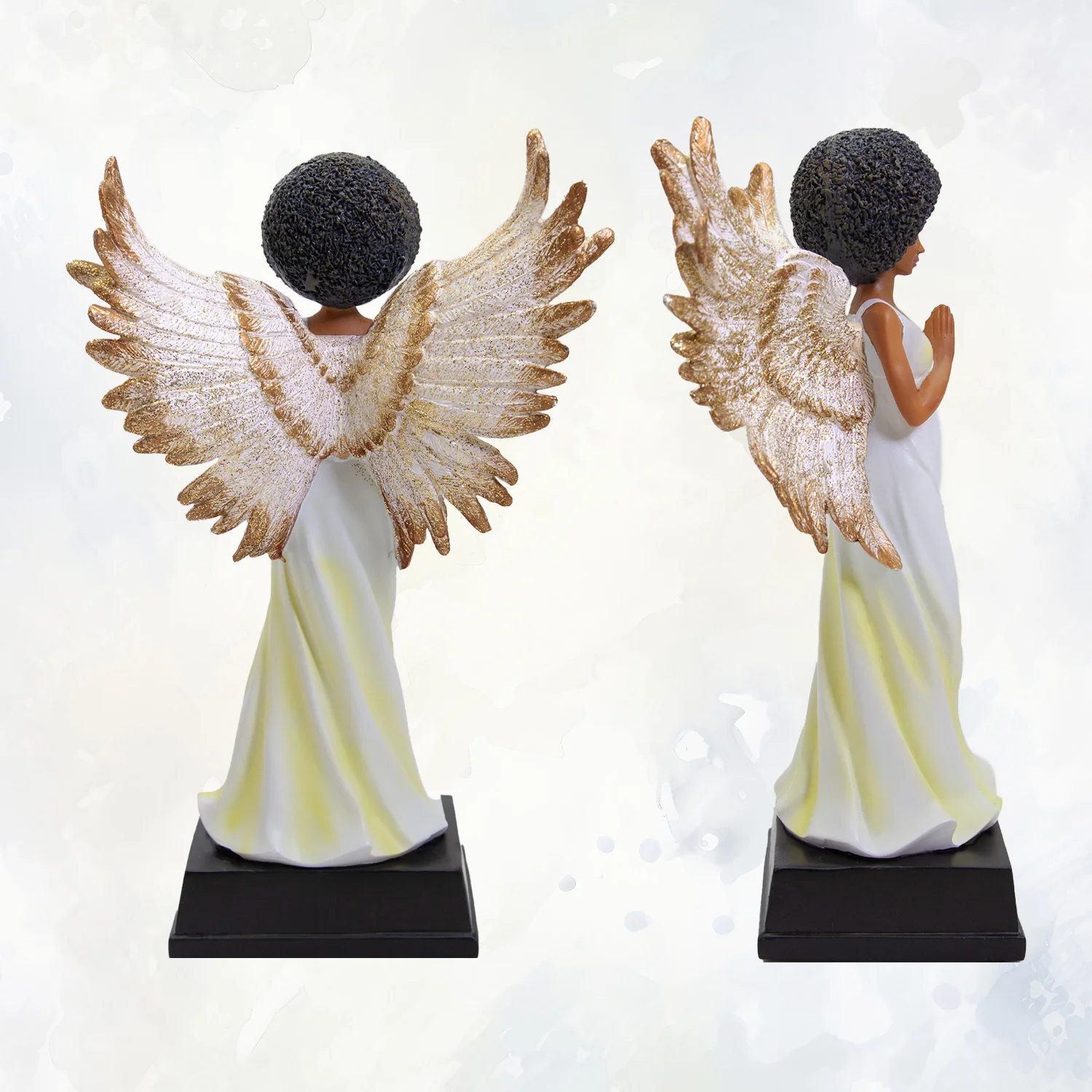 YELLOW ANGEL FIGURINE - Image 7