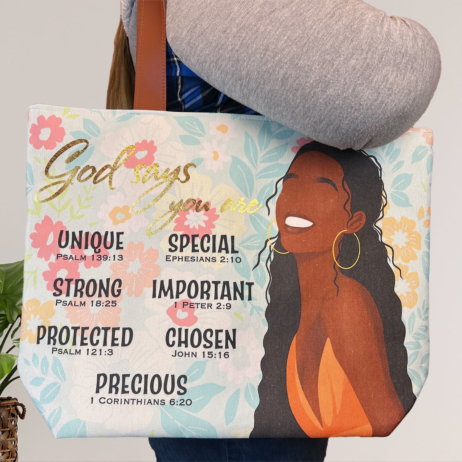 God Says Canvas Bag - Image 2