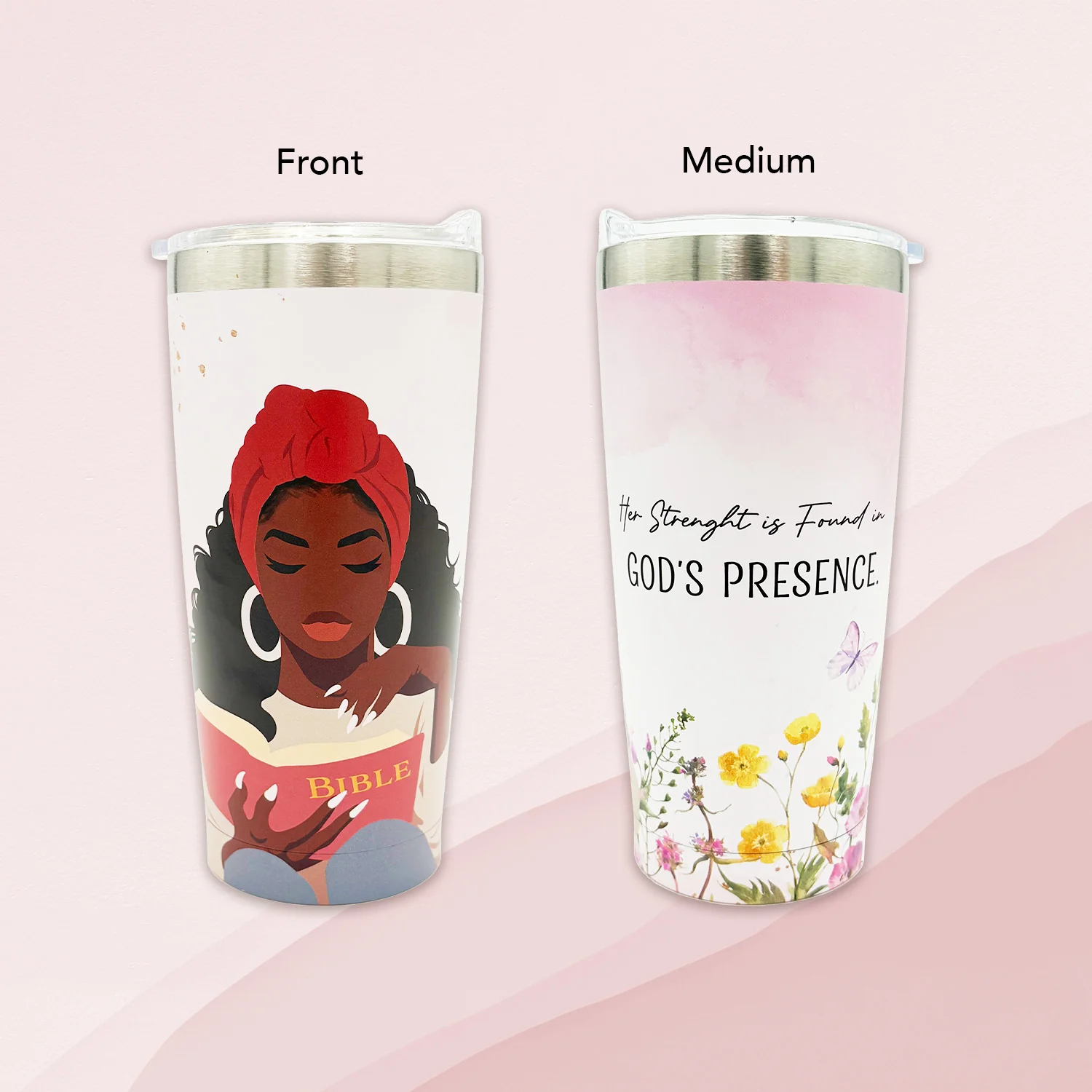 God's Presence Small Tumbler - Image 10