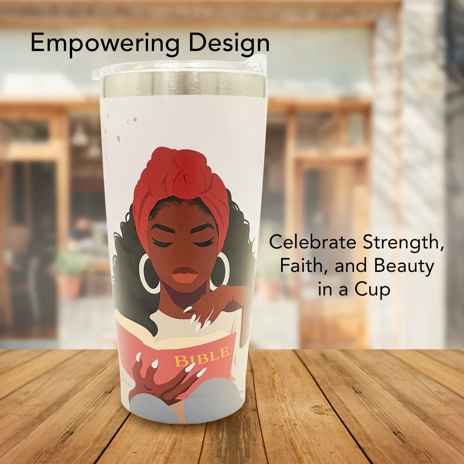 God's Presence Small Tumbler - Image 5