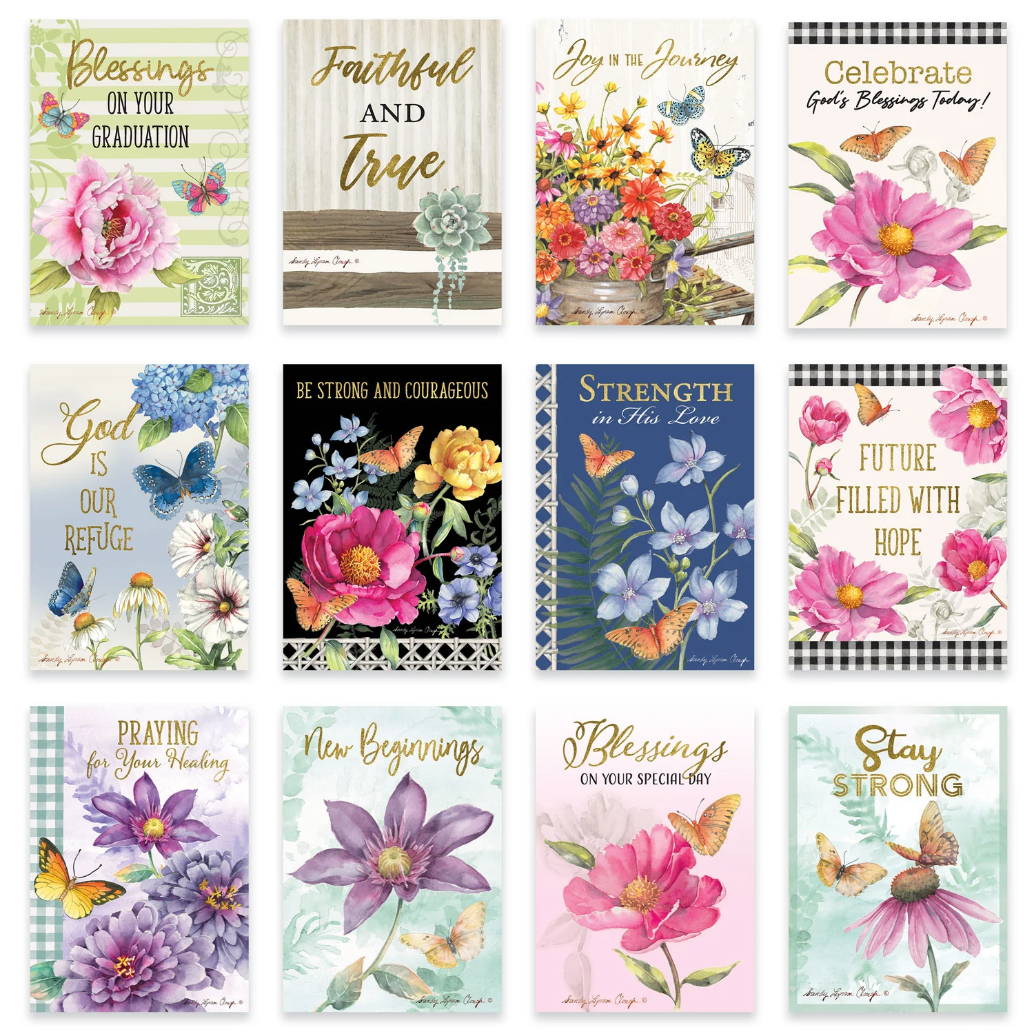 Sandy Clough Inspirational Greeting Card Assortment - Image 5