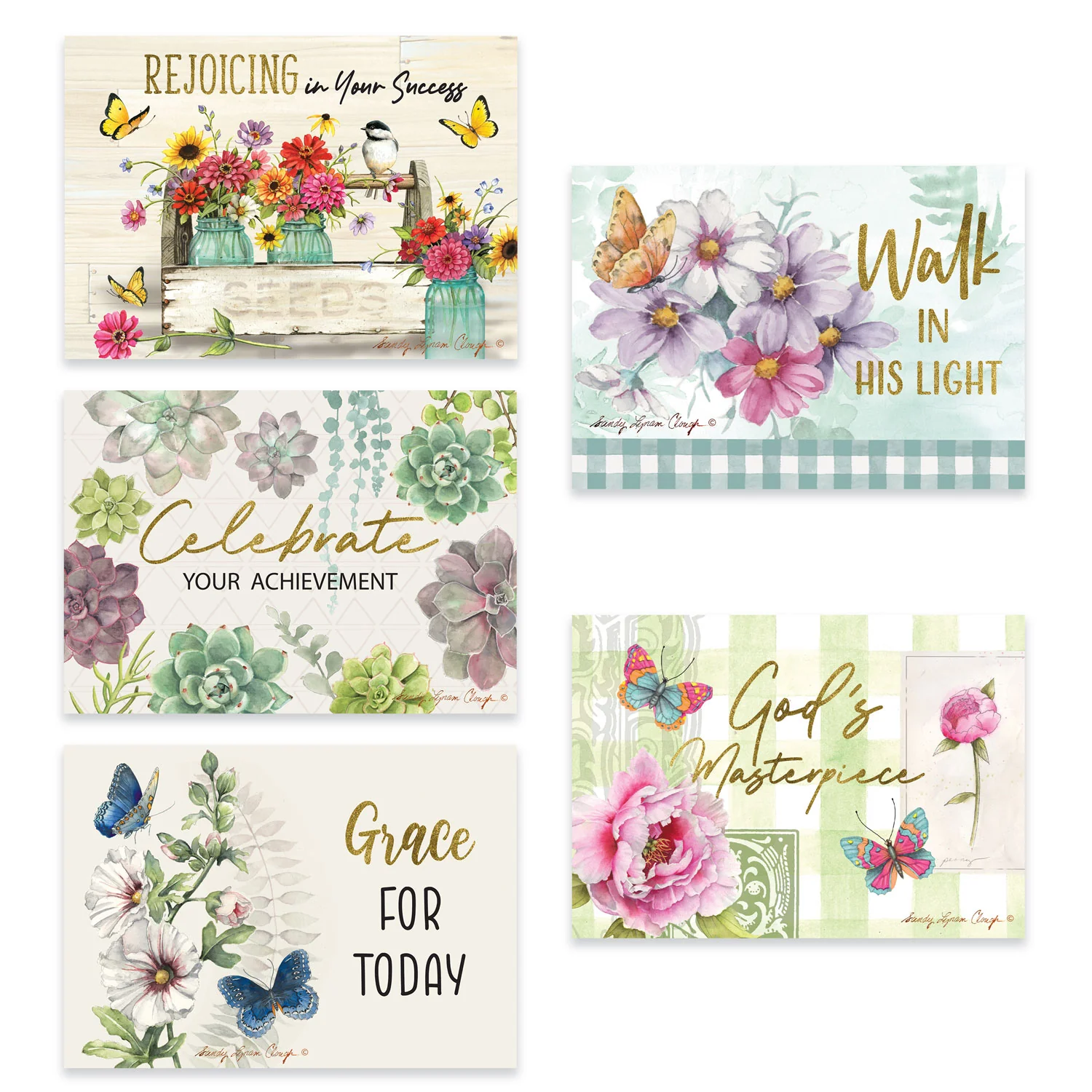 Sandy Clough Inspirational Greeting Card Assortment - Image 9