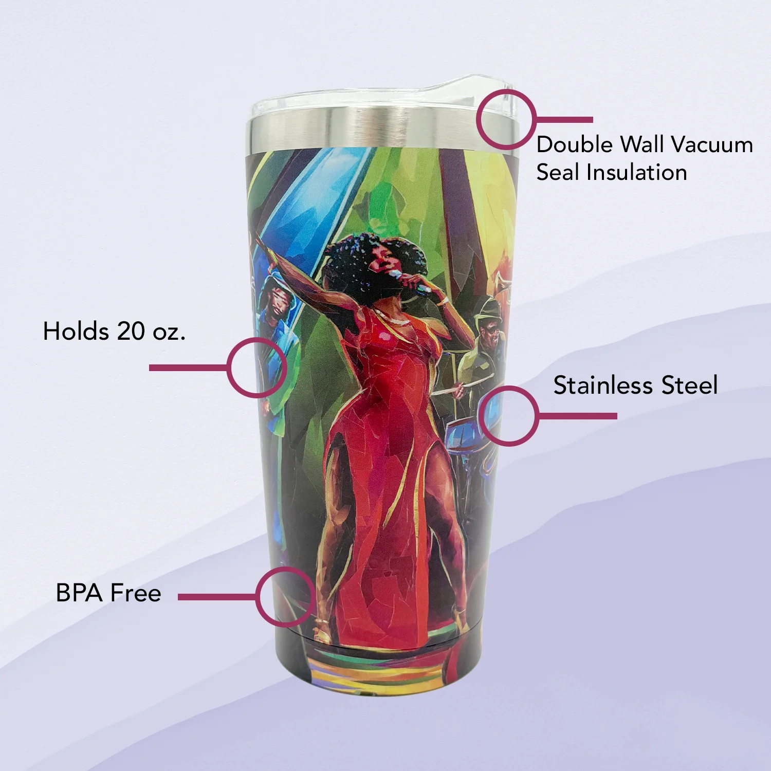 Jazz 1 Small Tumbler - Image 3