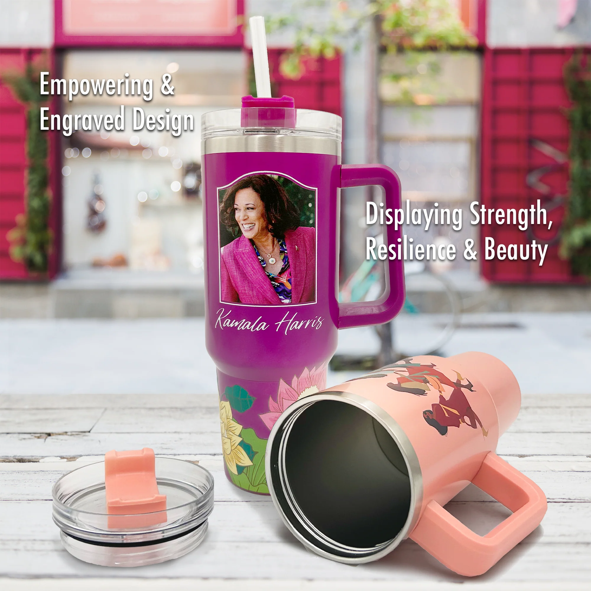 Kamala Harris Tumbler - Image 6