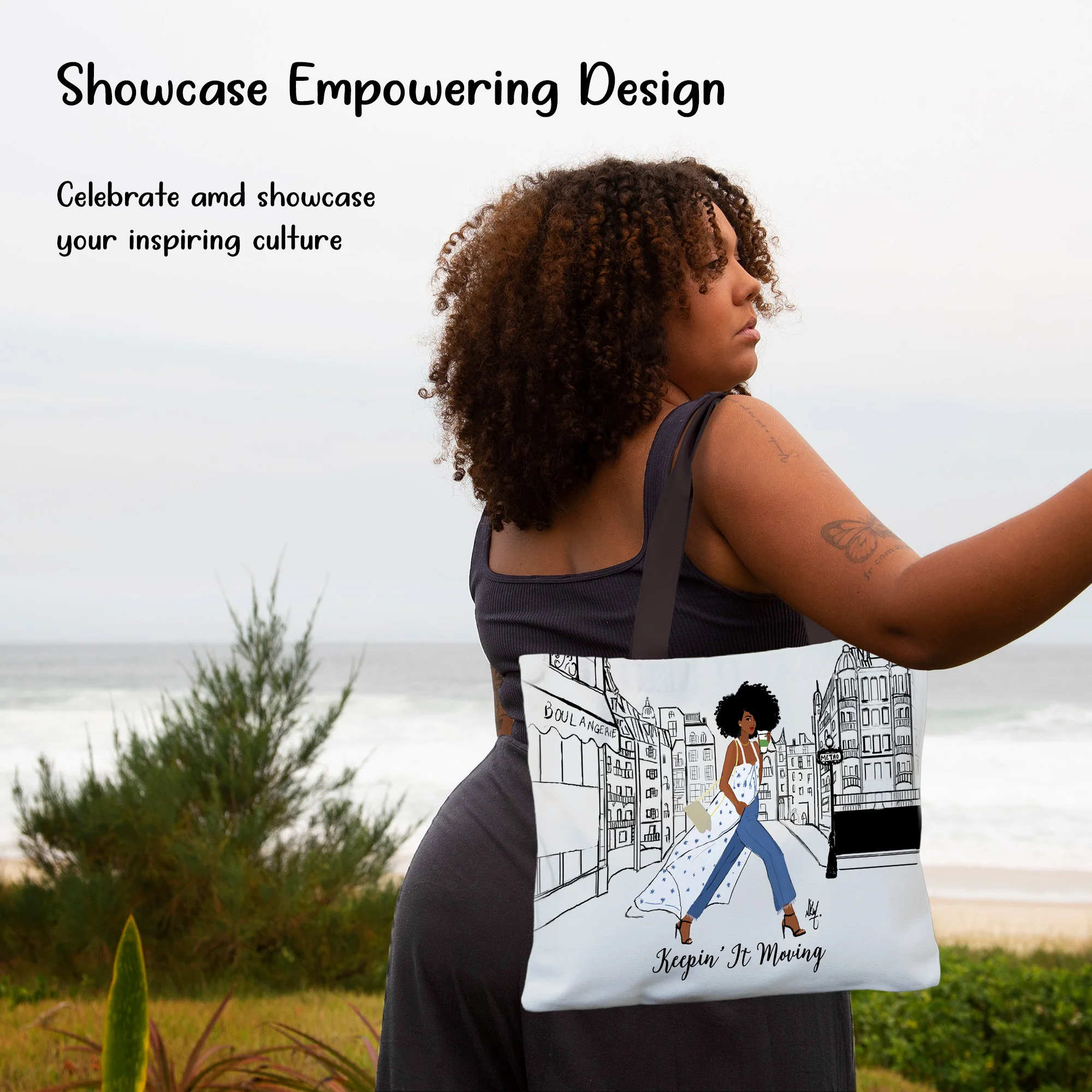 Keepin It Moving Canvas Bag - Image 6