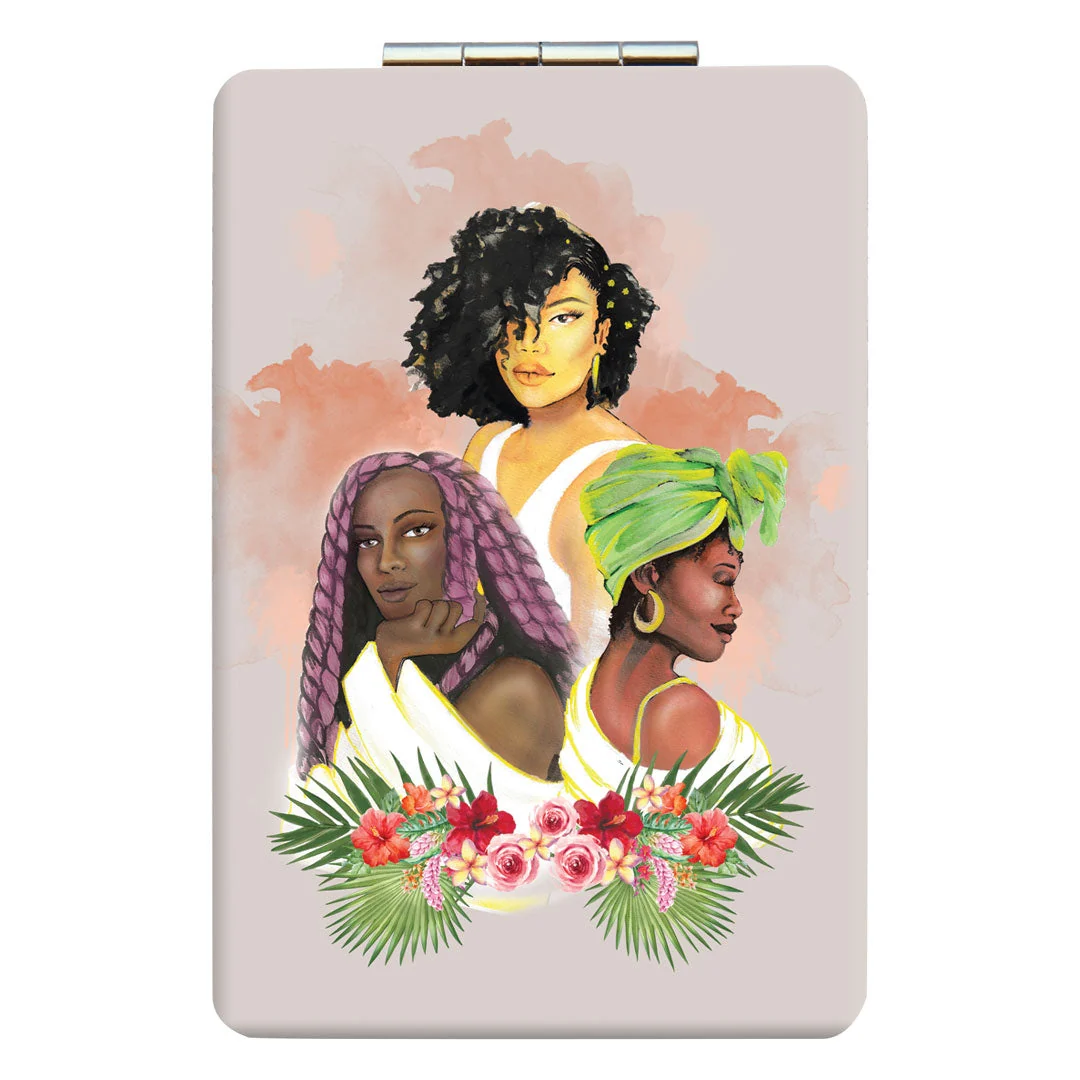 Natural Beauties Compact Mirror