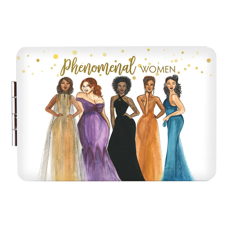 PHENOMENAL WOMEN COMPACT MIRROR