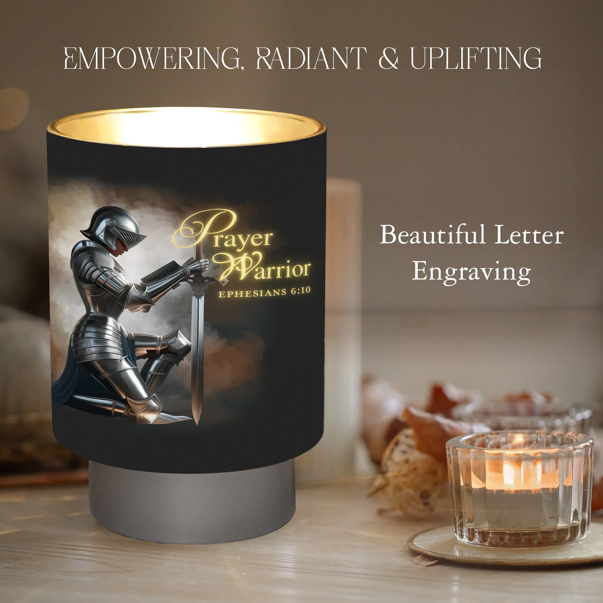 Prayer Warrior LED Candle - Image 5