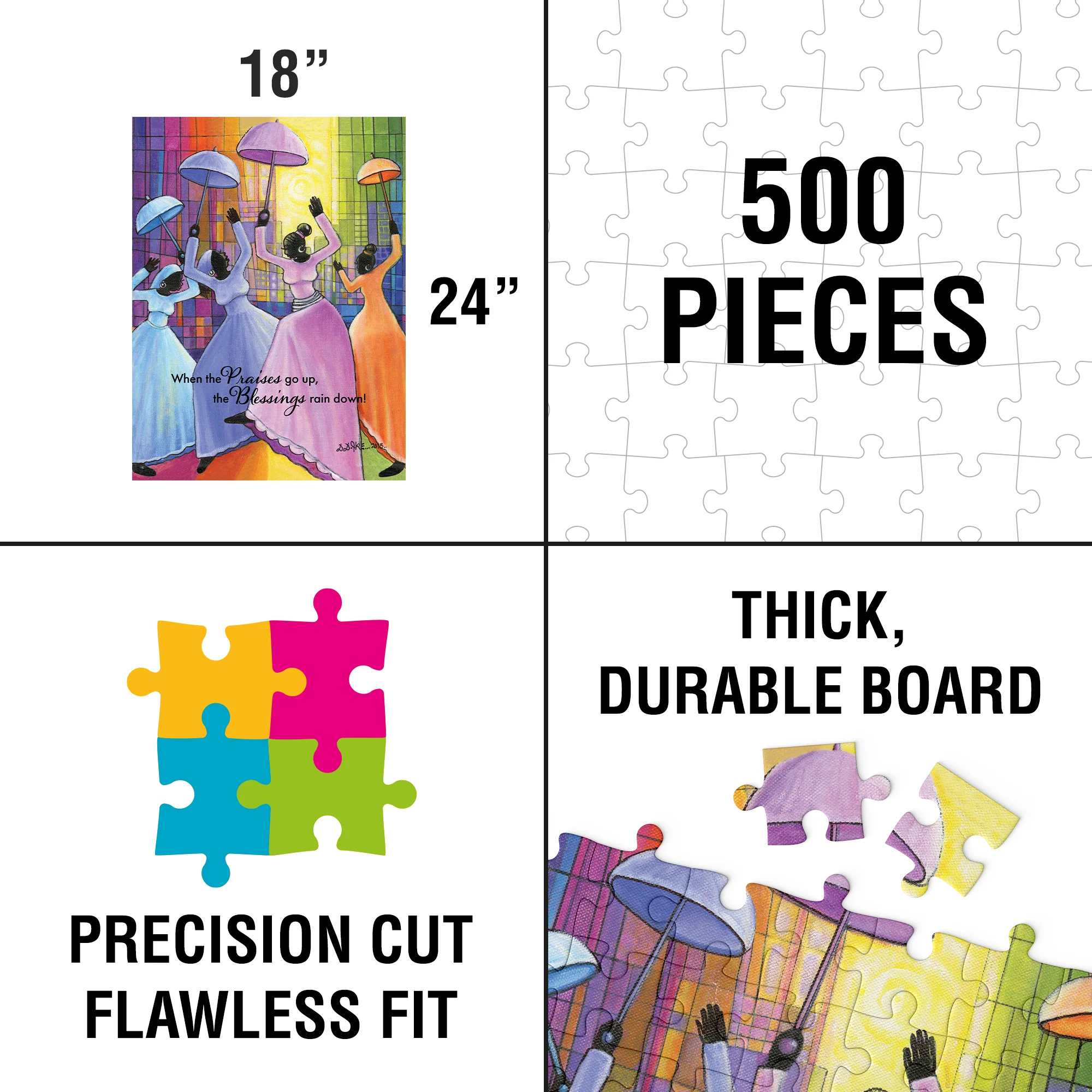 PRAISES GO UP PUZZLE - Image 4