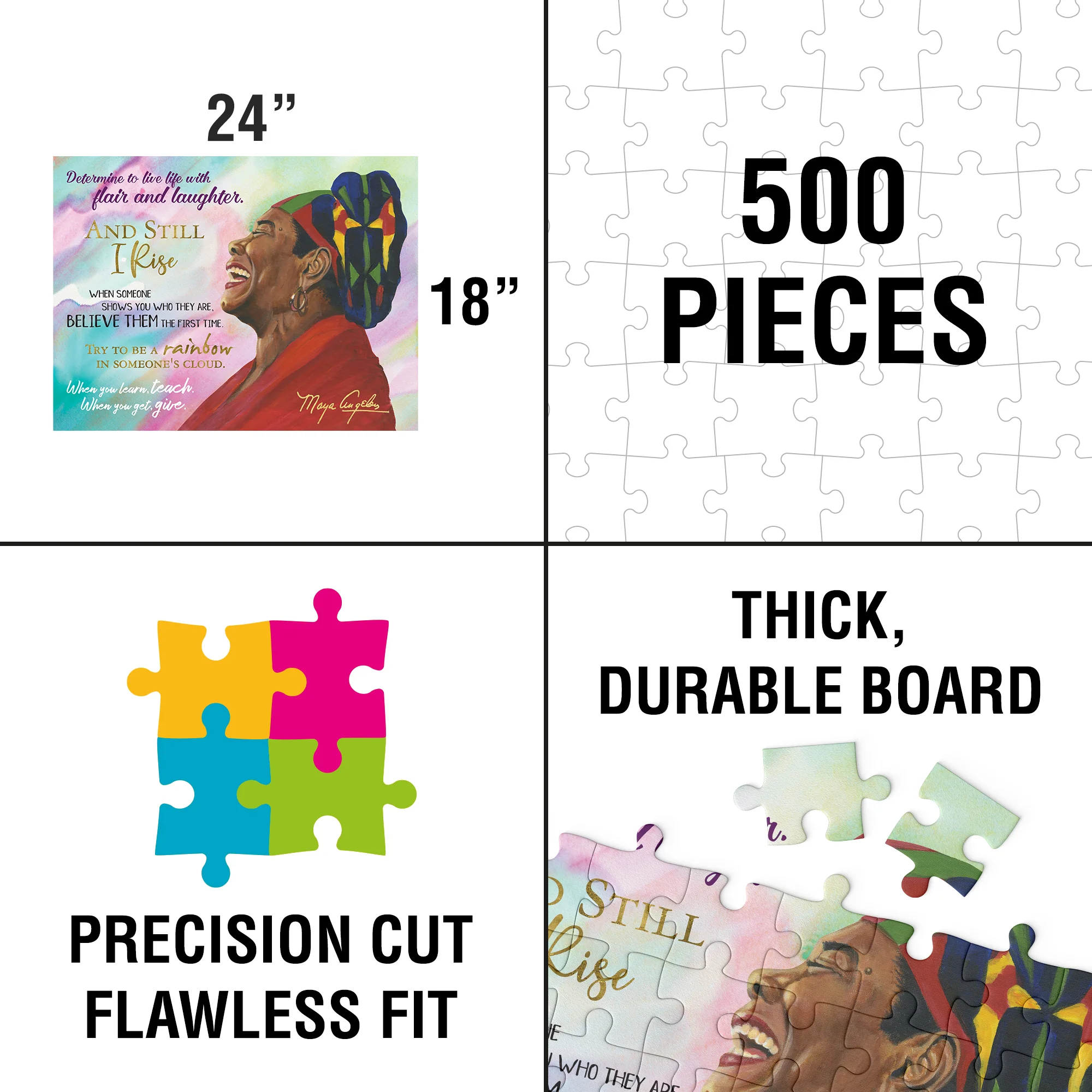 MAYA ANGELOU QUOTES PUZZLE - Image 4