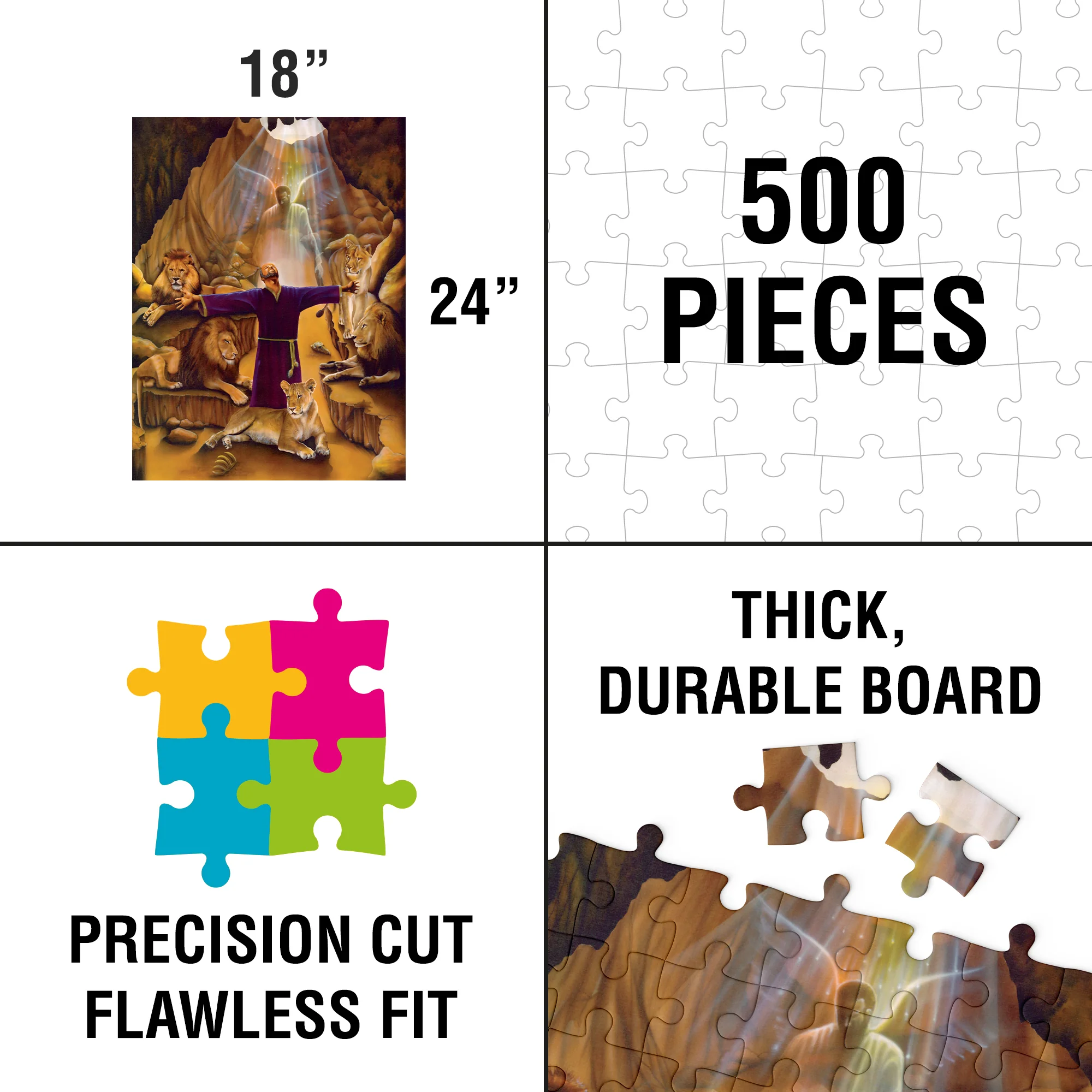 Daniel in the Lion's Den Puzzle - Image 4