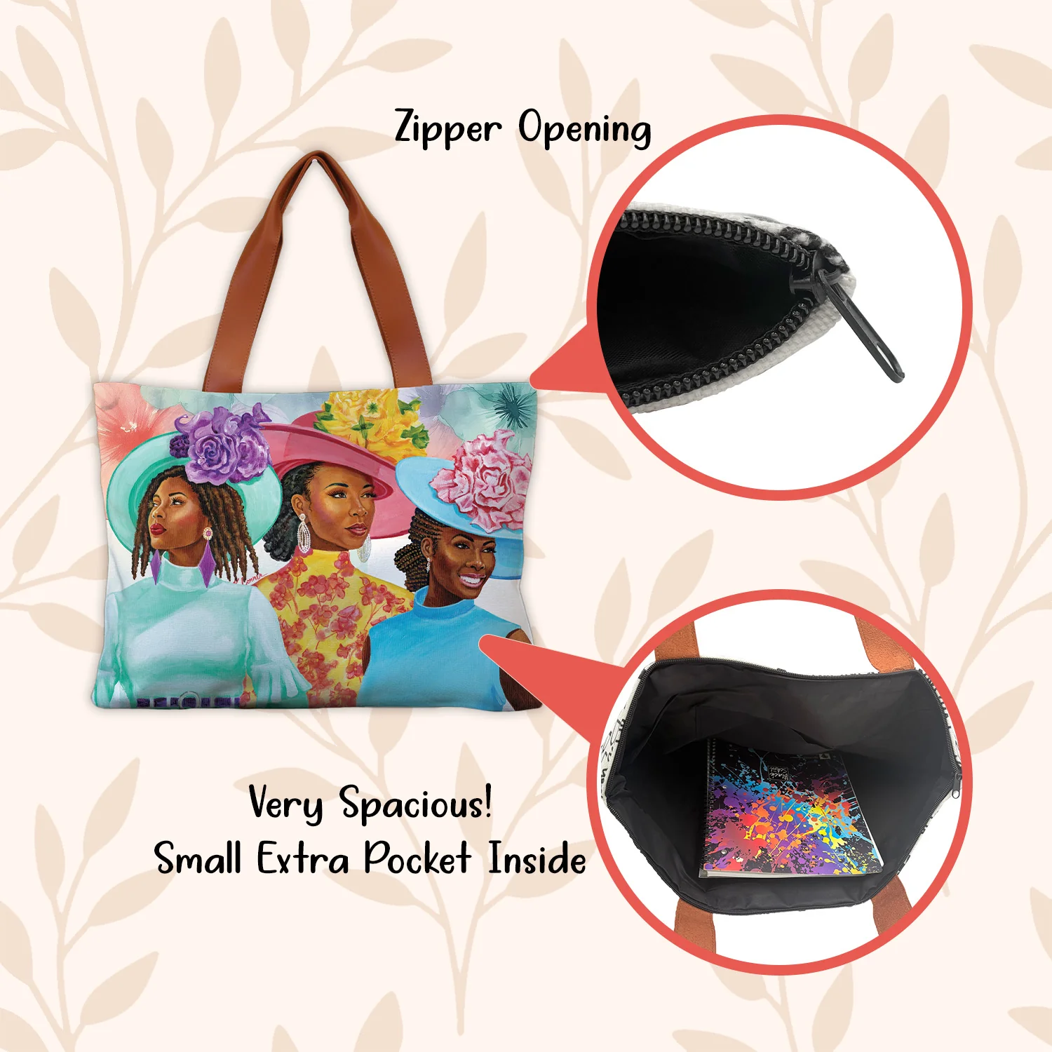 Sunday Morning Canvas Bag - Image 3