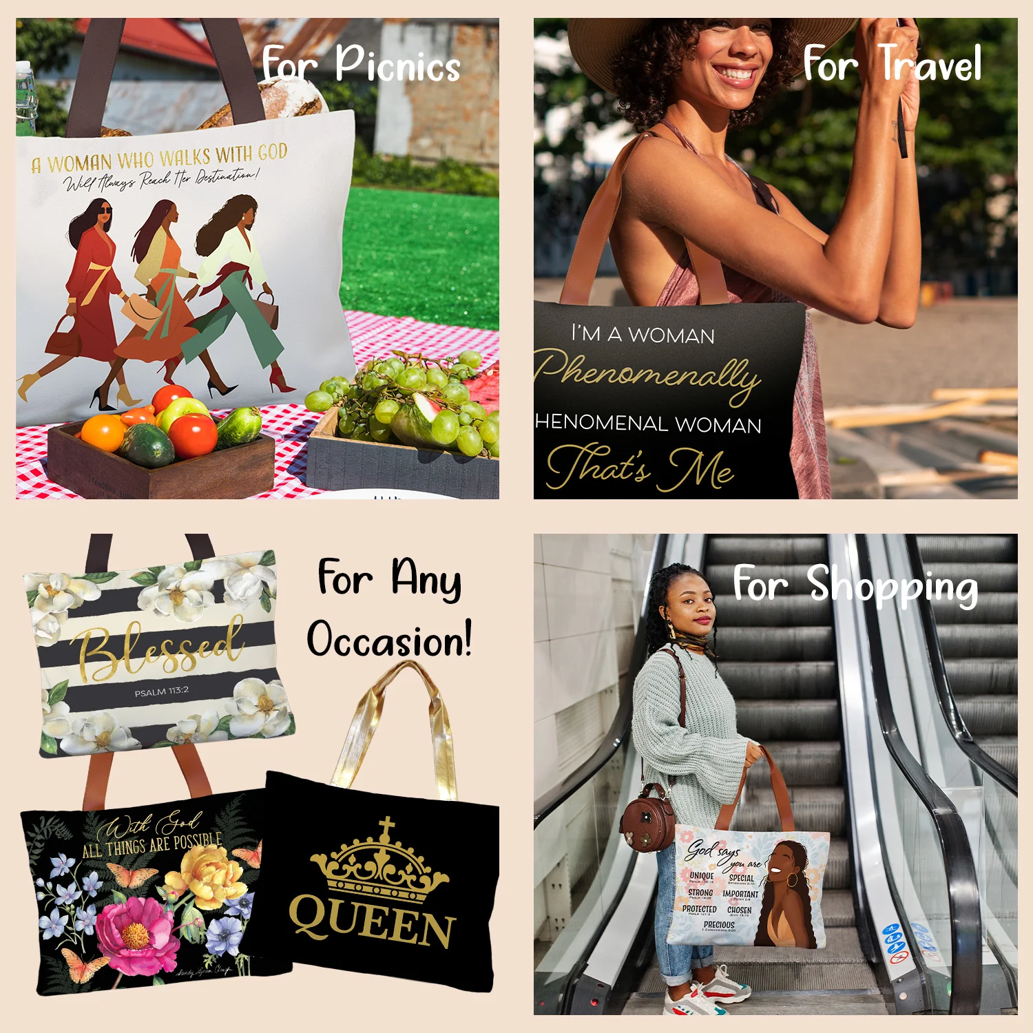 Sunday Morning Canvas Bag - Image 9