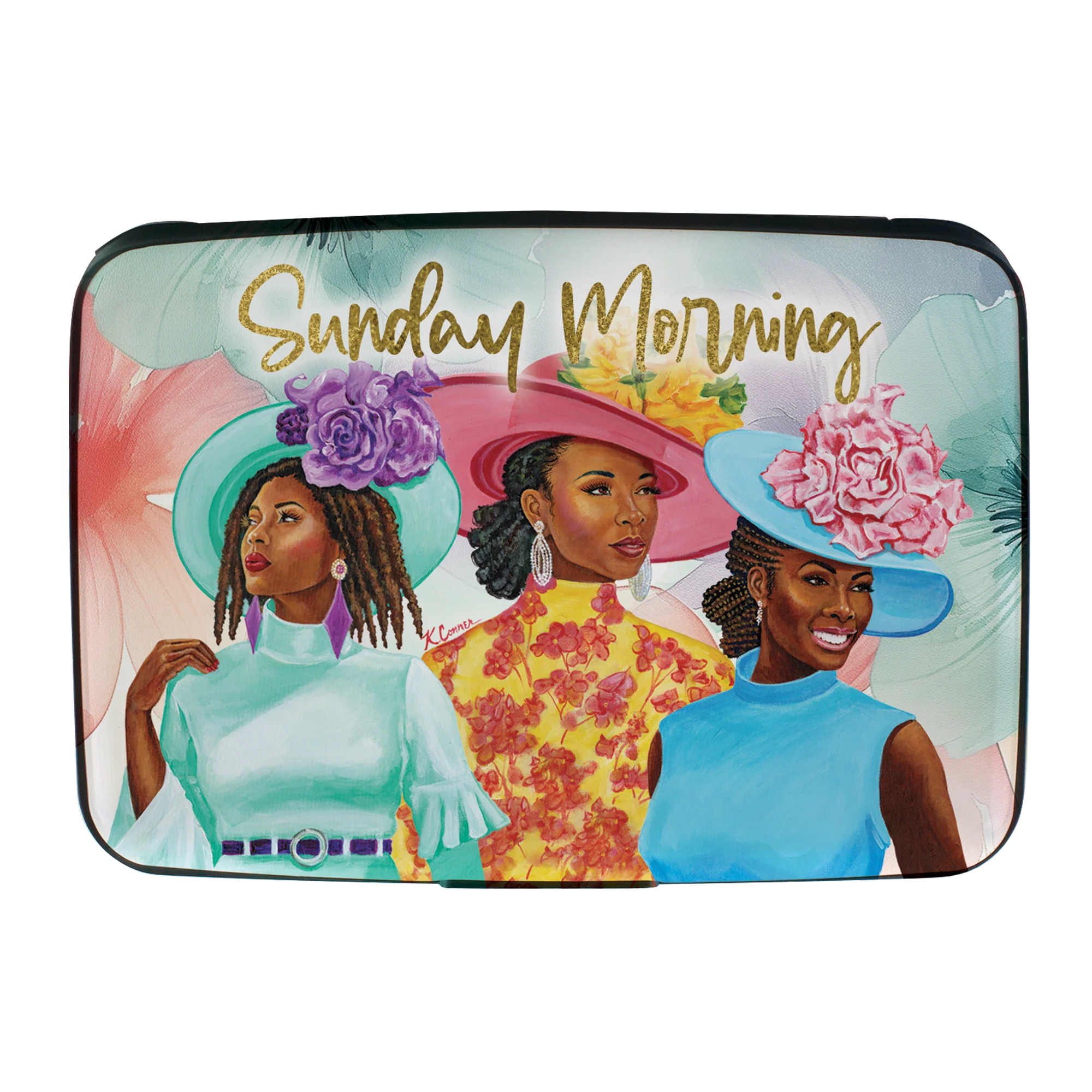 Sunday Morning Card Holder