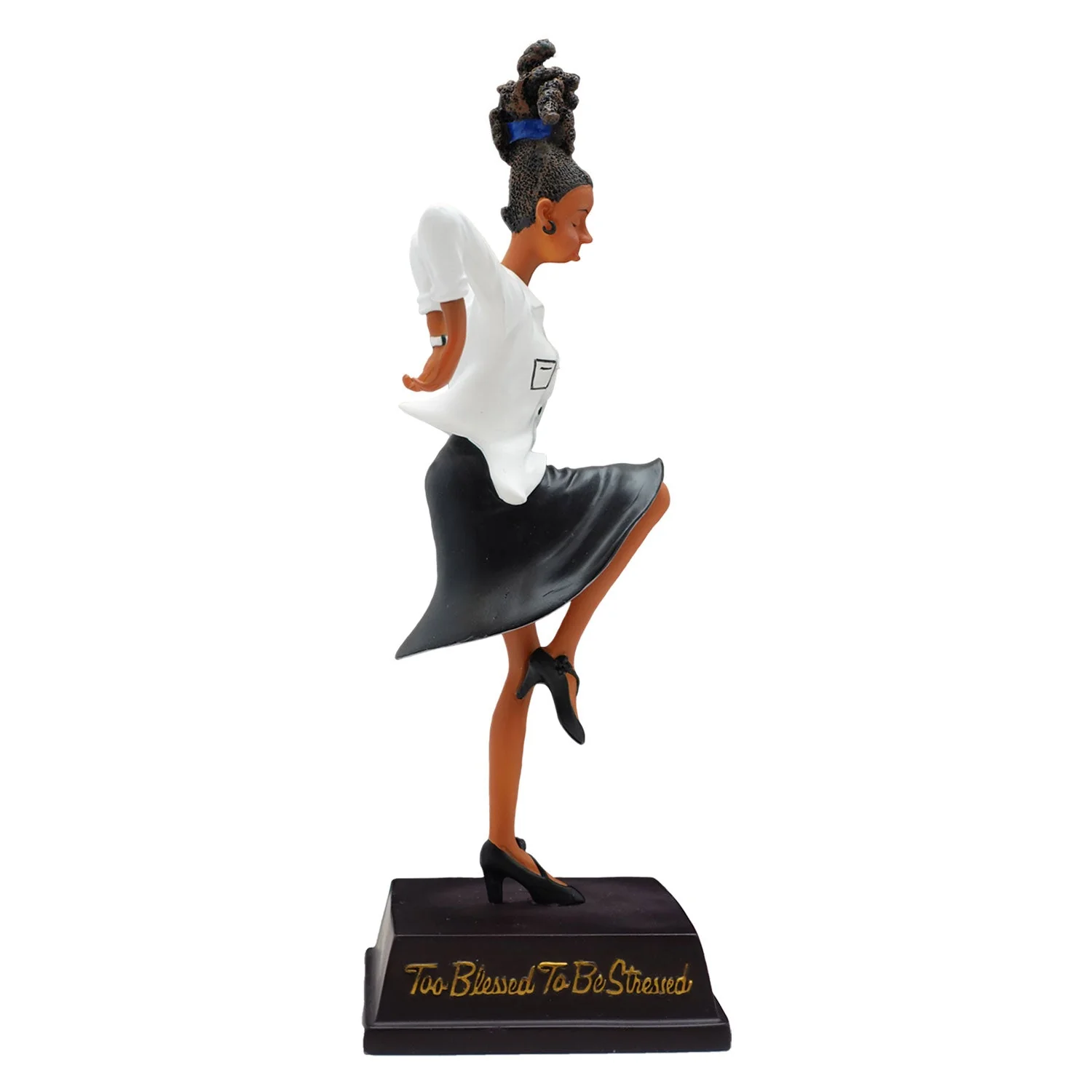 Too Blessed to be Stressed Figurine - Image 3