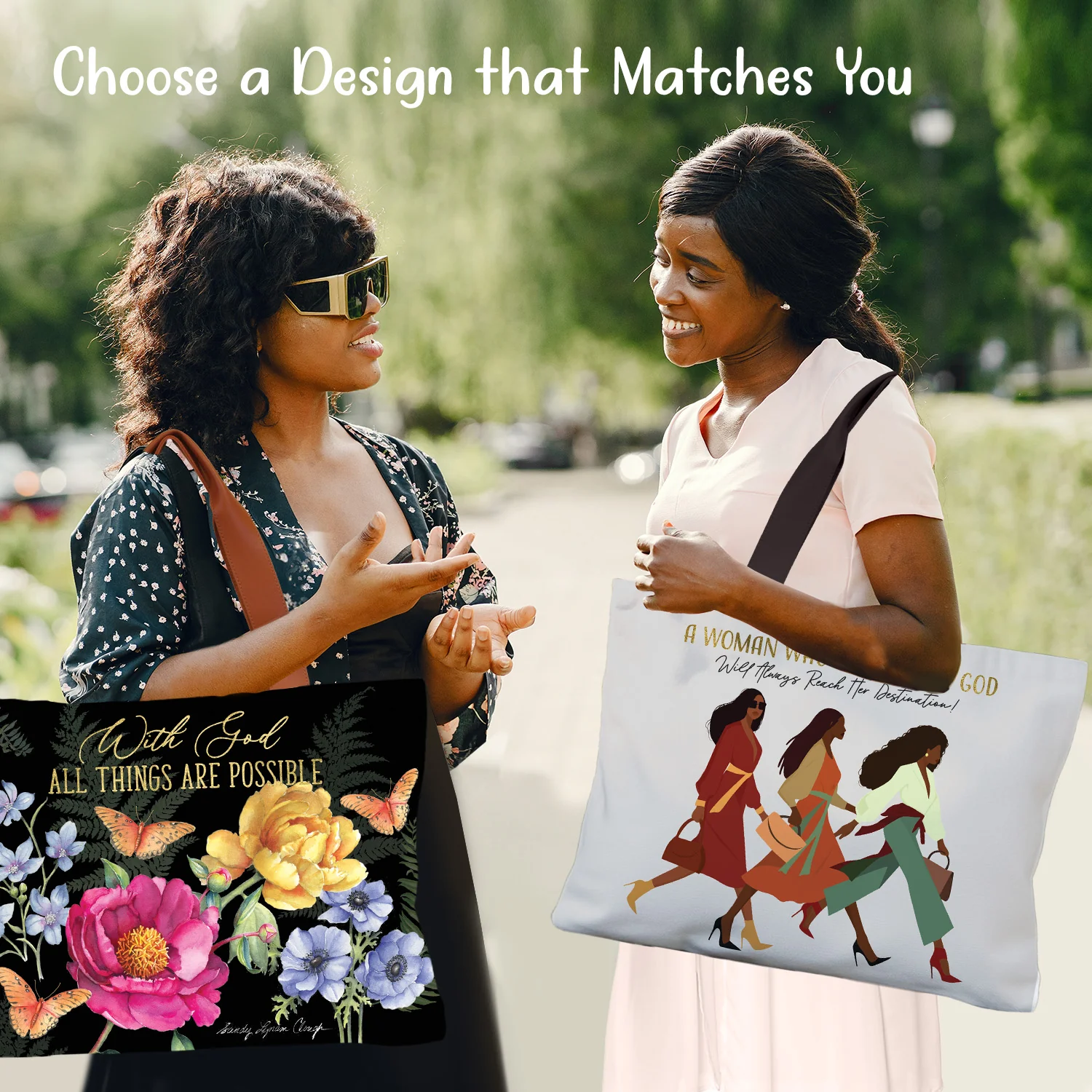 With God All Things Canvas Bag - Image 6